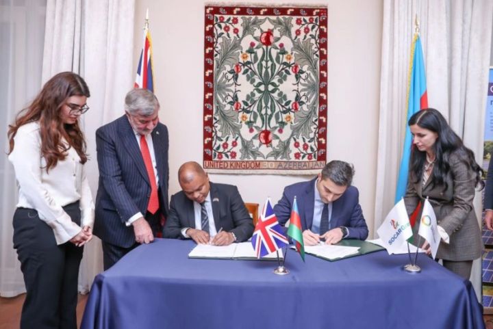 "SOCAR Green" Böyük Britaniya şirkətilə müqavilə imzaladı