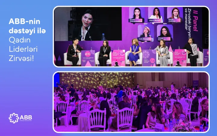 ABB-nin dəstəyi ilə II Qadın Liderləri Zirvəsi keçirildi