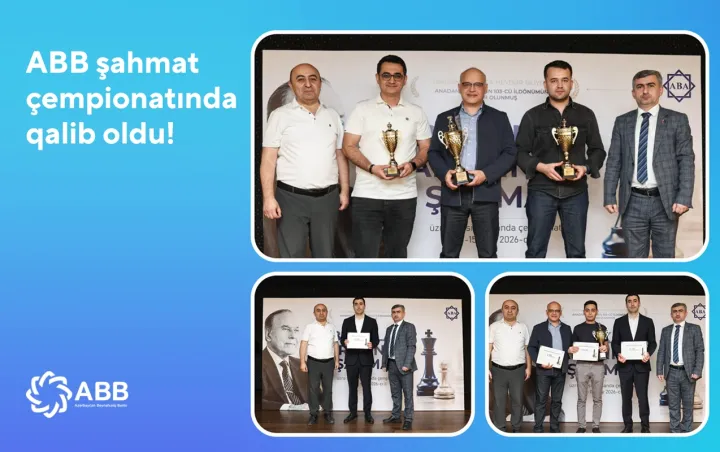 ABB şahmat çempionatının qalibi oldu!