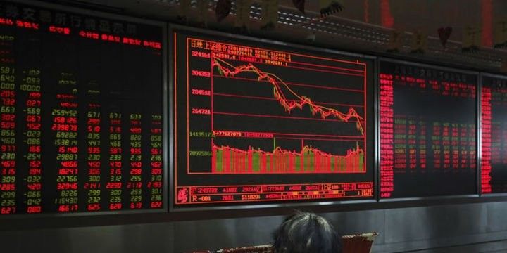 Çin birjası düşüb