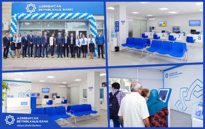 Beynəlxalq Bankın Mərdəkan  şöbəsi yeniləndi