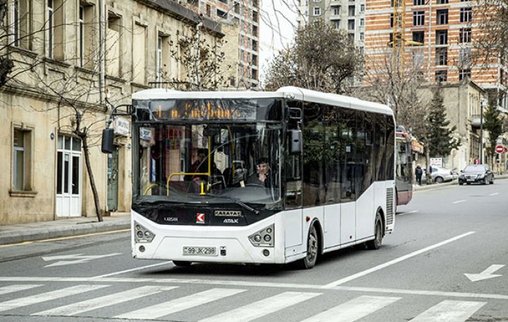 Bütün ölkə ərazisində avtobusların fəaliyyəti dayandırılır