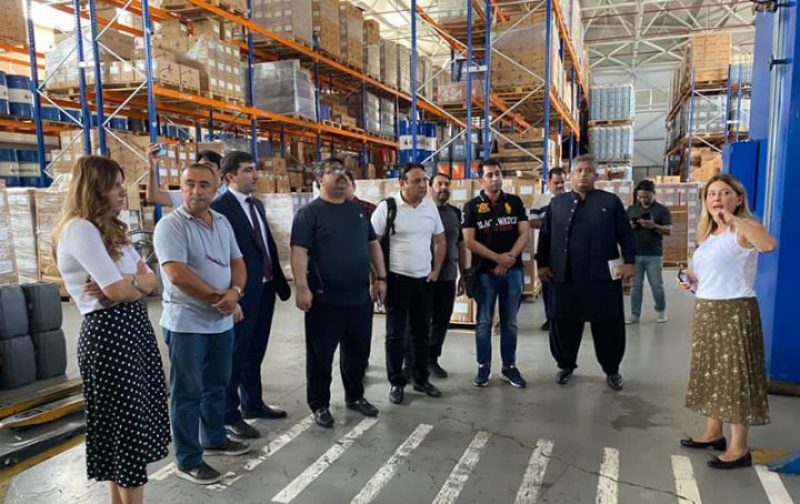 Pakistanlı iş adamları ilə əməkdaşlıq əlaqələri müzakirə edilib