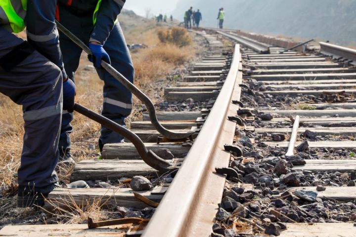 Naxçıvanda dəmir yolu xəttinin tikintisi davam etdirilir